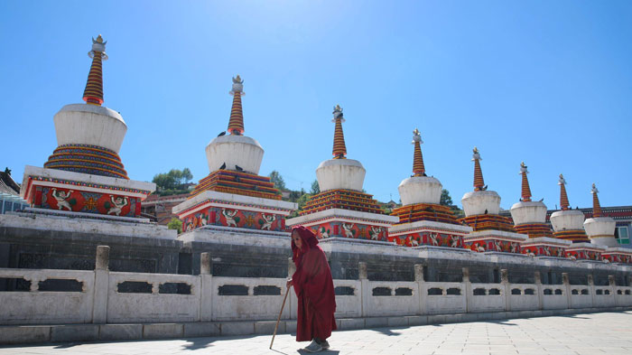 Kumbum Monastery in Xining