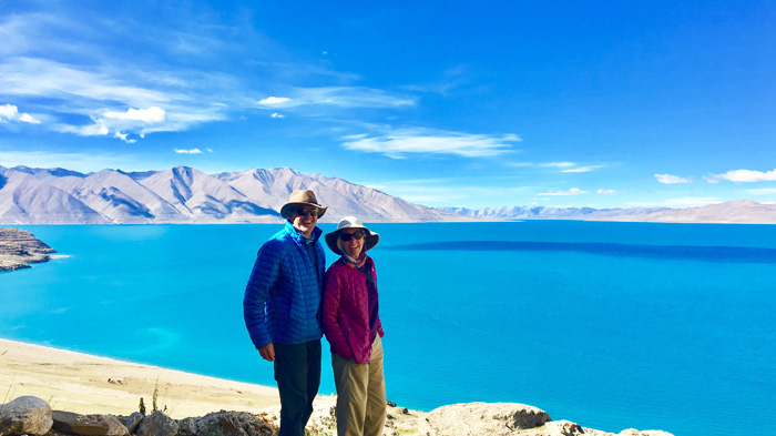 Siling Tso, the highest lake in the world
