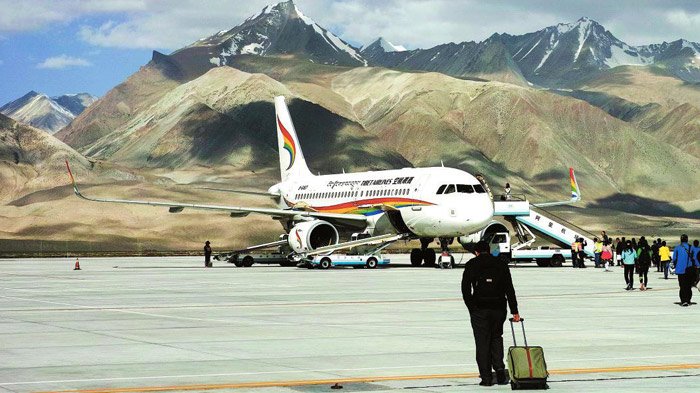 Ngari Gunsa Airport in Western Tibet