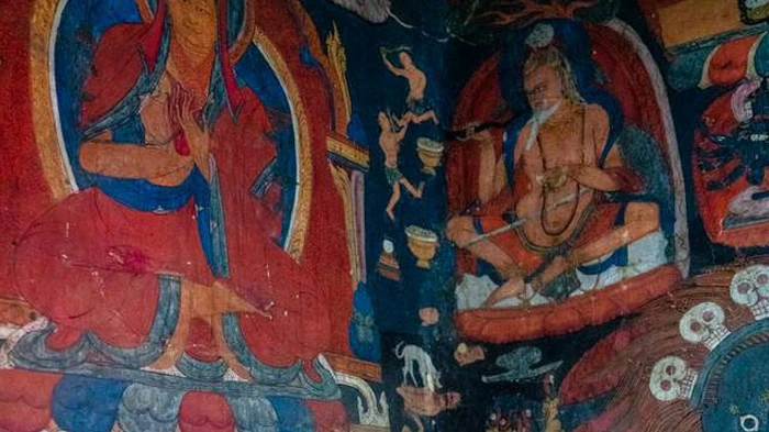 Piyang Cave Paintings in Ngari Tibet