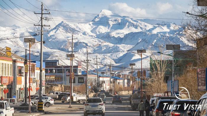 road leading to Manasarovar and Kailash