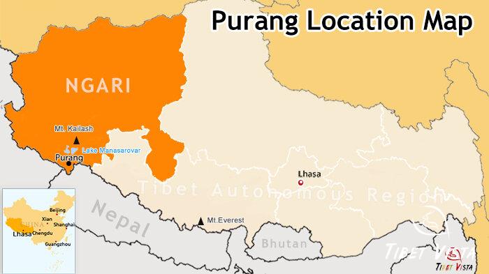 purang location map