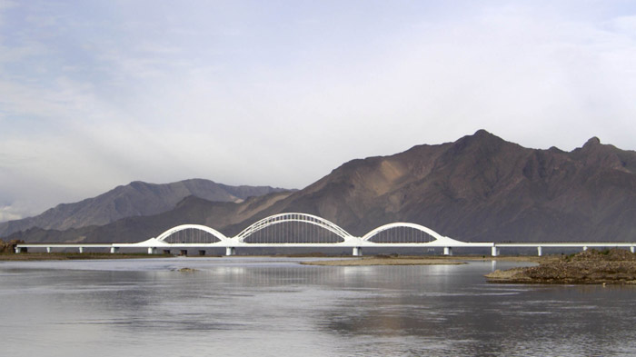 Lhasa River Railway Bridge