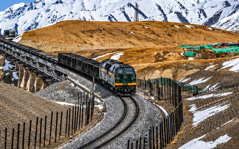 Qinghai-Tibet Railway Map: Tibet Train Routes & Scenic Highlights