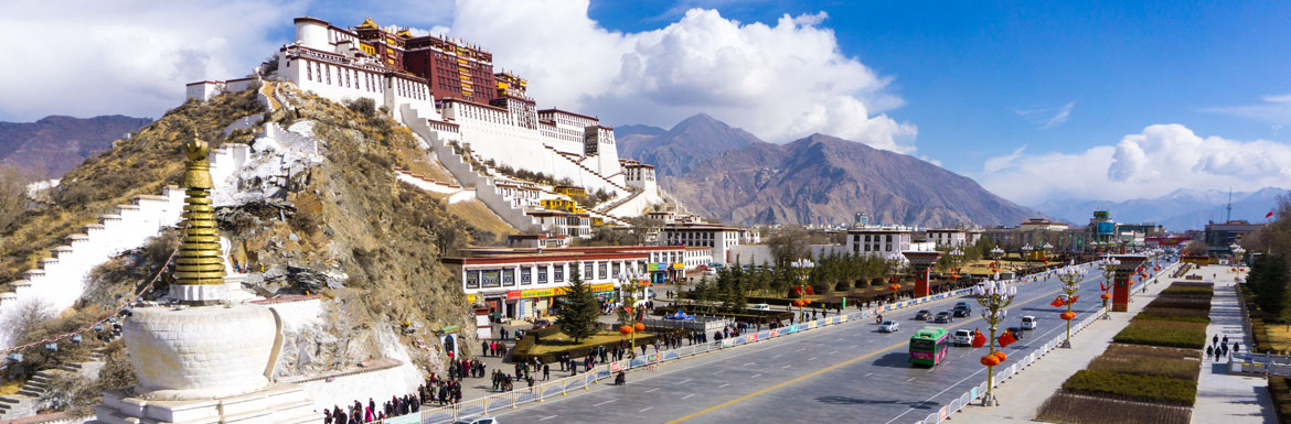17 Days Shanghai Xian Lhasa Everest Namtso Guangzhou Flight Tour