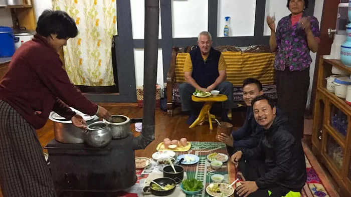 Taste Bhutanese cuisine
