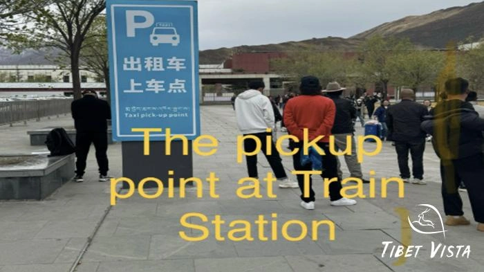 Lhasa TRAIN STATION picking up point