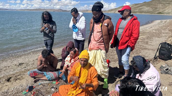 Mansarovar Lake in August