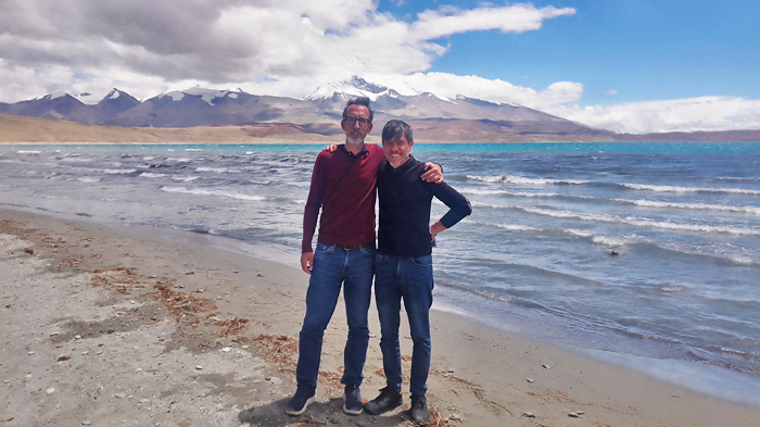 Open Lakeshore Trail of the Lake Manasarovar Kora