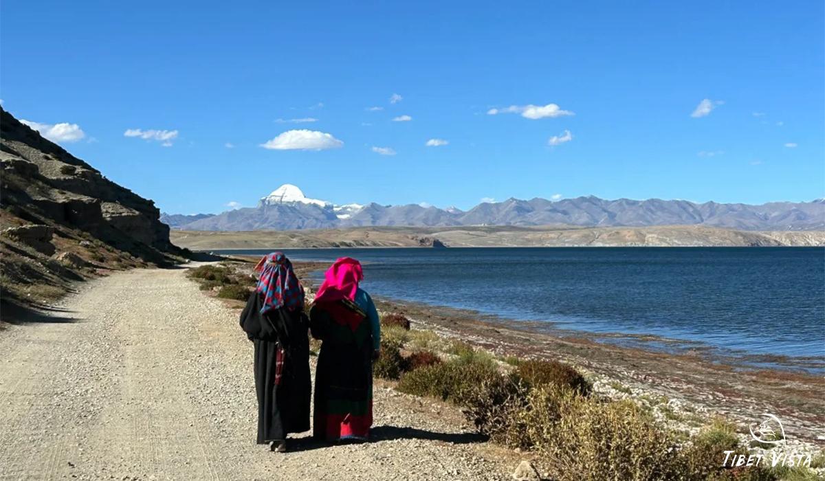 Our Guests at Lake Manasarovar