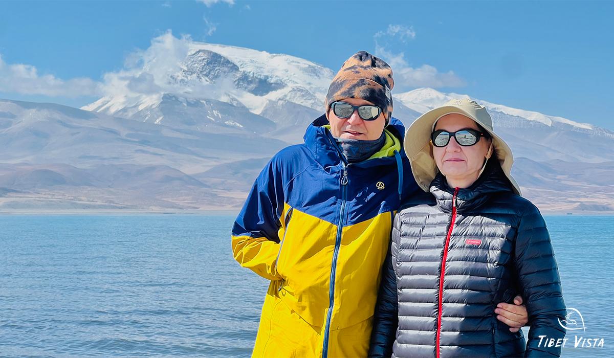 Our Guests at Lake Manasarovar