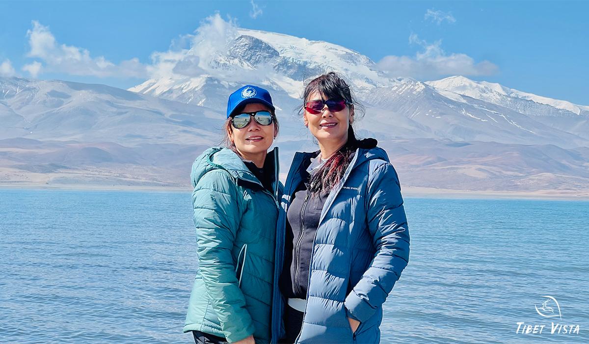 Our Guests at Lake Manasarovar