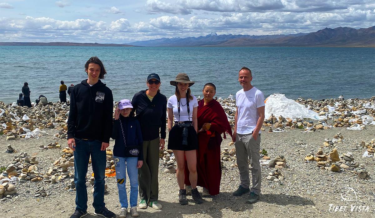 Our Guests at Lake Manasarovar