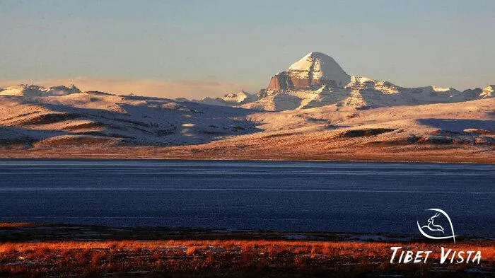 Winter view of Lake Manasarovar