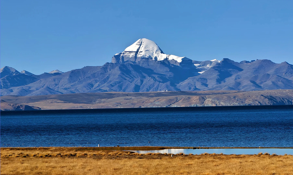 Mount Kailash and Lake Manasarovar
