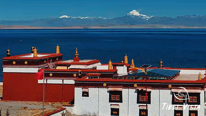 See Mount Kailash from Turgo Monastery