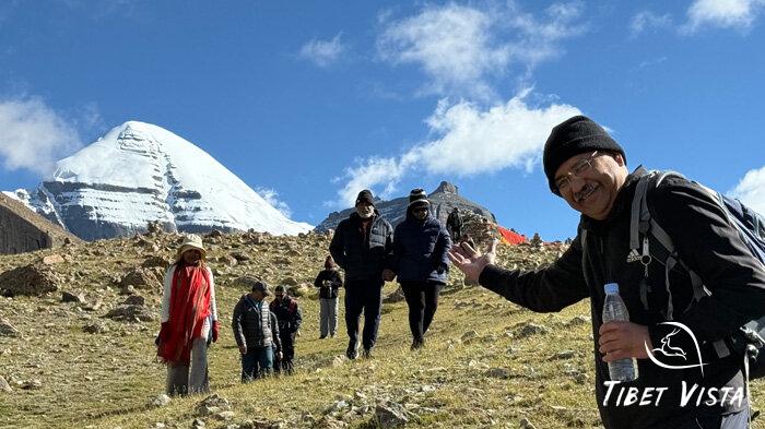 Indian American guests to Mount Kailash