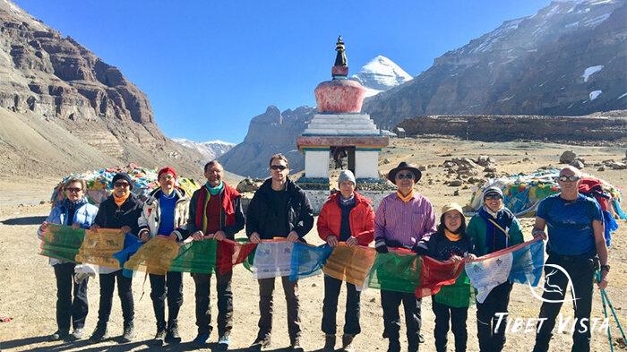 Kora around mount Kailash during Saga Dawa festival
