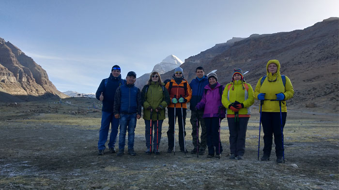 Trekking around Mount Kailash