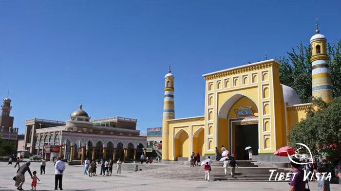 Visit landmarks Id Kah Mosque in Kashgar