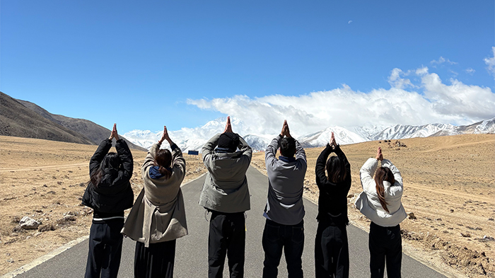 back from EBC to Lhasa