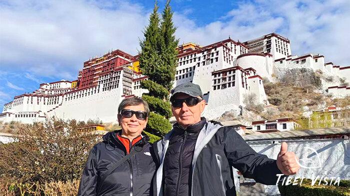 Our guest explore the Potala Palace