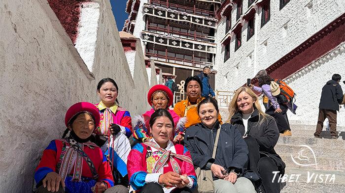 Interaction with local Tibetans