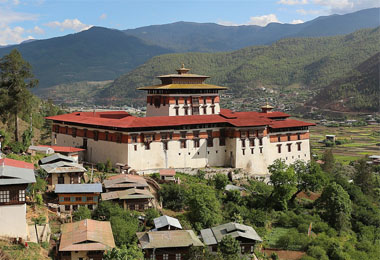 Rinpung Dzong in Paro District