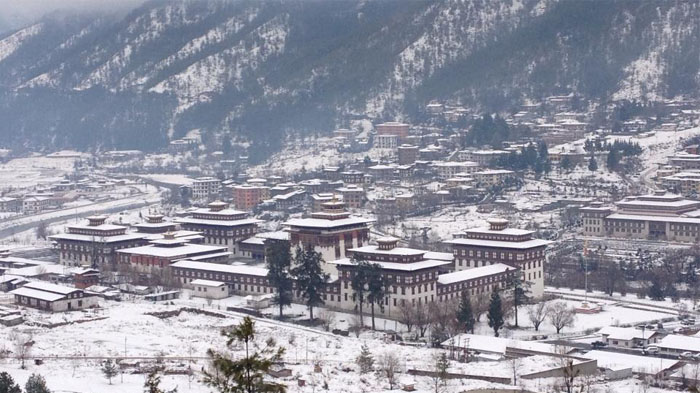 Thimphu in December