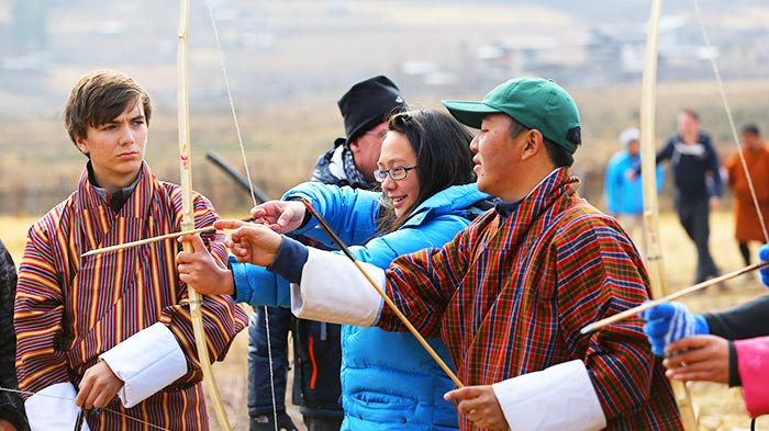  Archery in Bhutan 