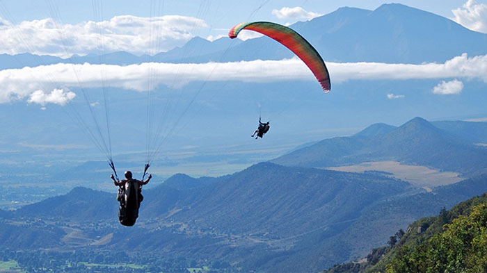 Paragliding in Bhutan