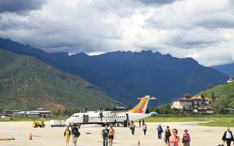 Flights to Bhutan