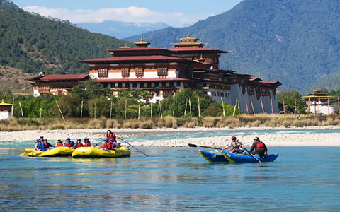 7 Days Pho Chhu River Rafting Tour in Bhutan