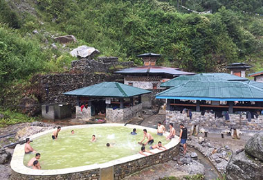 Gasa hot spring