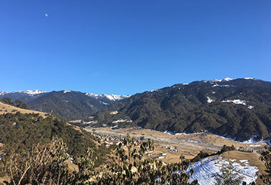 View of Sakten Village