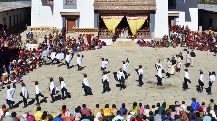 Black-Necked Crane Festival in Bhutan