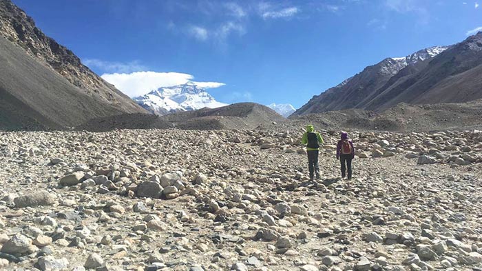 Trekking from Old Tingri to Everest Base Camp