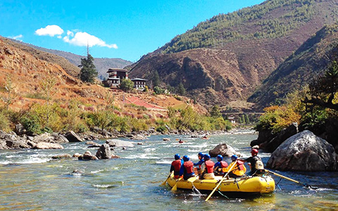 7 Days Paro Chhu Kayaking Tour in Bhutan