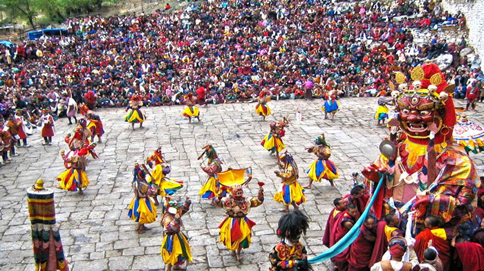 Paro Tshechu Festival in Bhutan