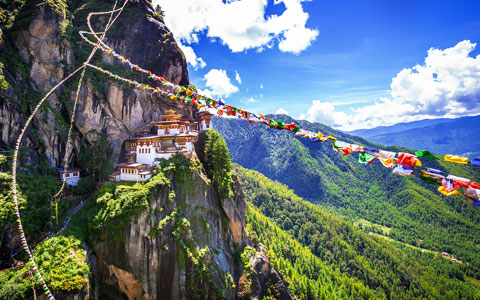 22 Days Scenic India Nepal Tibet Bhutan Tour