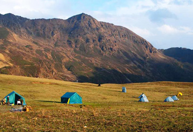 You may come across some yak herder camps during your trek.