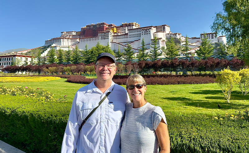 the Potala Palace in Tibet