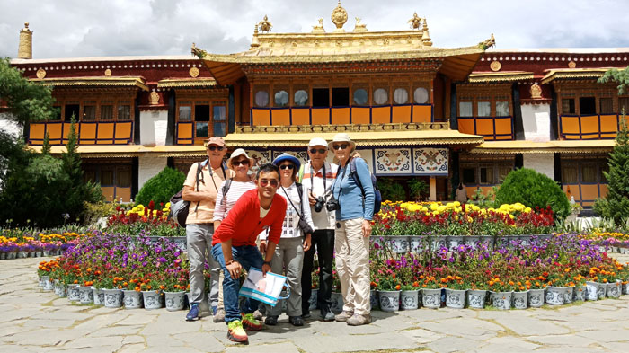 Visit Norbulingka Monastery in summer