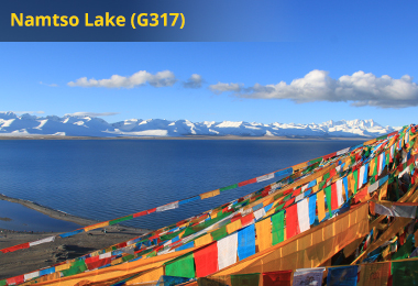Visit Namtso Lake via the Northern Sichuan Tibet Highway