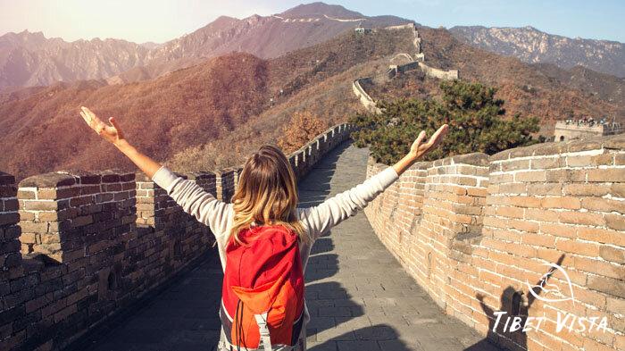 Our guests explore the mighty Great Wall in Beijing.