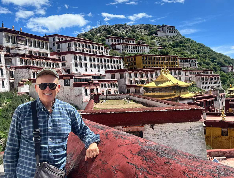 discover the peaceful beauty of Ganden Monastery