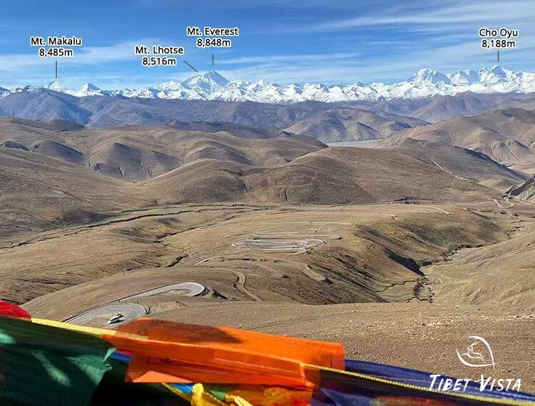 journey to everest base camp in tibet