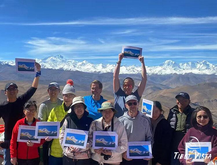 journey to everest base camp in tibet
