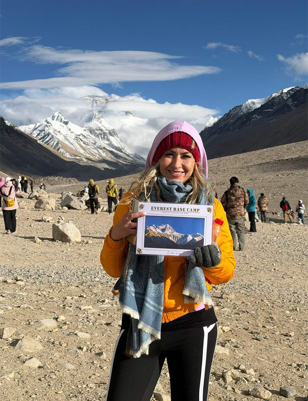 the world’s highest peak