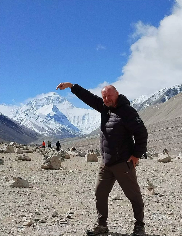 the world’s highest peak